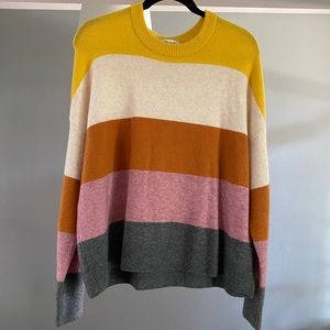 Madewell striped sweater